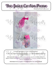 Load image into Gallery viewer, THE JUICE CARTON PURSE *SEWING PATTERN*